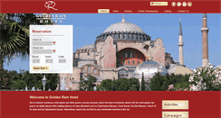 Desktop Screenshot of hotelgoldenrain.com